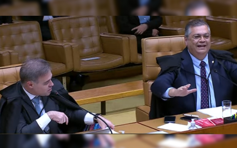 Assista: Dino e Mendonça batem boca no STF em debate sobre ofensas a servidores públicos