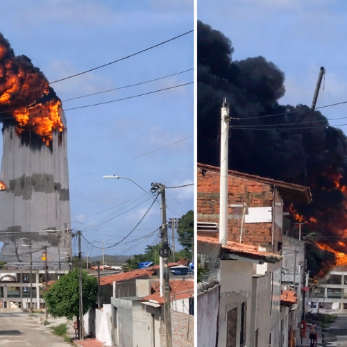 Após incêndio, estátua de Nossa Senhora de Fátima em Natal será reconstruída sem gerar despesas aos cofres públicos