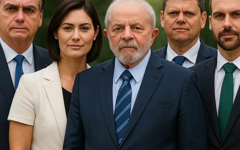 Bolsonaro e Tarcísio lideram corrida presidencial contra Lula, diz Paraná Pesquisas