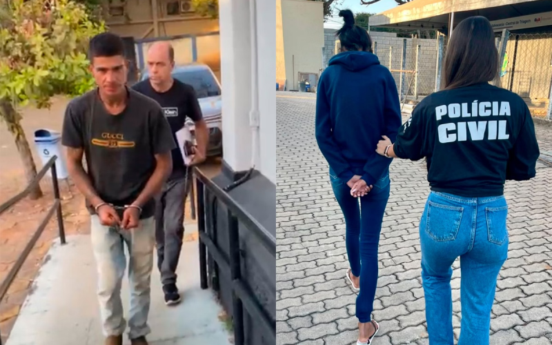 Casal é preso em Goiás por extorquir idosos com falsos nudes; golpe rendeu até R$ 50 mil