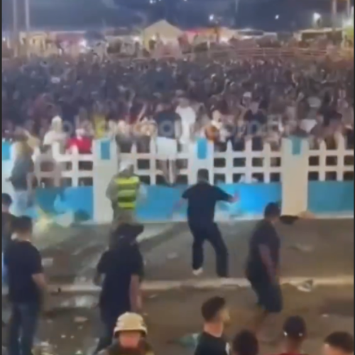 Mulher é atingida por garrafa durante show do Mossoró Cidade Junina e segue internada na UTI