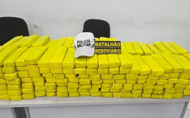 Maior Apreensão de Drogas no Trânsito do RN: CPRE Encontra 152 Kg de Maconha em Blitz na Grande Natal