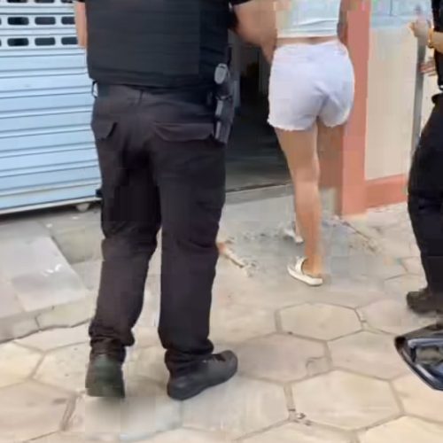 Polícia Civil prende “loira do crime” suspeita por integrar uma organização criminosa em Parelhas
