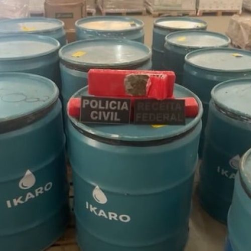 Mais de uma tonelada de maconha é apreendida em operação da Polícia Civil e Receita Federal em Parnamirim