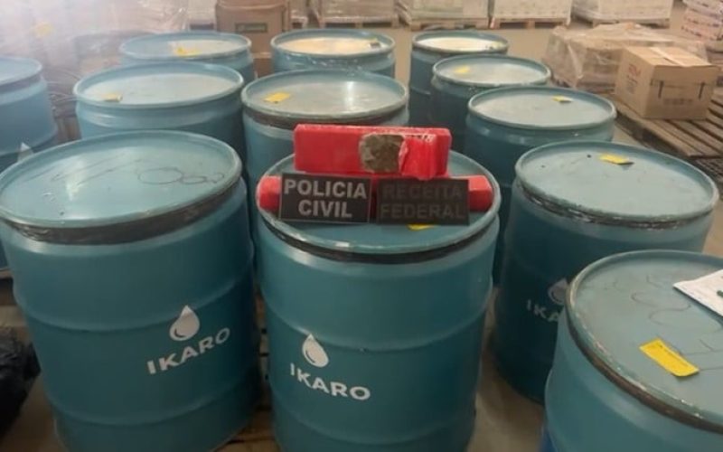 Mais de uma tonelada de maconha é apreendida em operação da Polícia Civil e Receita Federal em Parnamirim