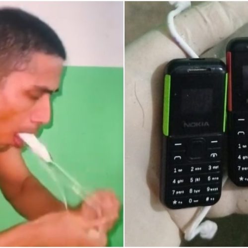 Detento é flagrado com celulares no organismo e ‘vomita’ dois aparelhos em presídio do Ceará
