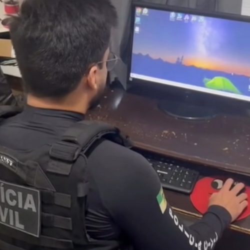 SUSPEITO DE PRODUZIR E ARMAZENAR CONTEÚDOS DE NUDEZ INFANTIL É PRESO NA GRANDE NATAL