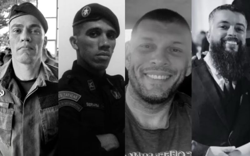 Quem eram os quatro policiais mortos na megaoperação no Rio de Janeiro