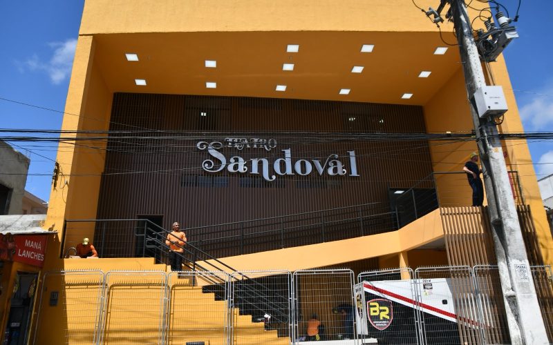 Novo Teatro Sandoval Wanderley será inaugurado em 7 de novembro
