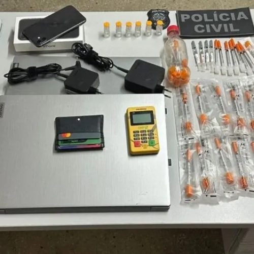 Casal é preso por venda ilegal de medicamentos para emagrecimento em Parnamirim