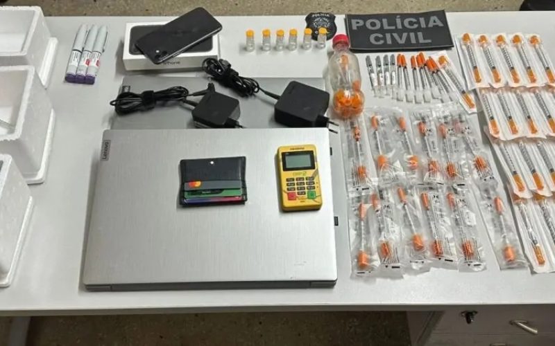 Casal é preso por venda ilegal de medicamentos para emagrecimento em Parnamirim