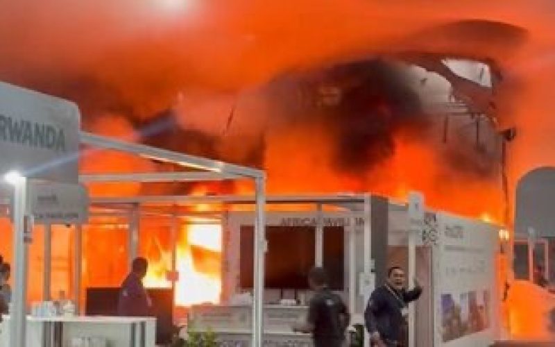INCÊNDIO NA COP30 CAUSA CORRERIA EM BELÉM
