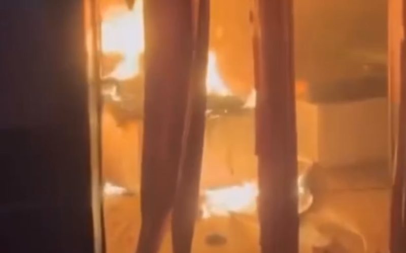Incêndio atinge residência universitária da UFERSA em Mossoró
