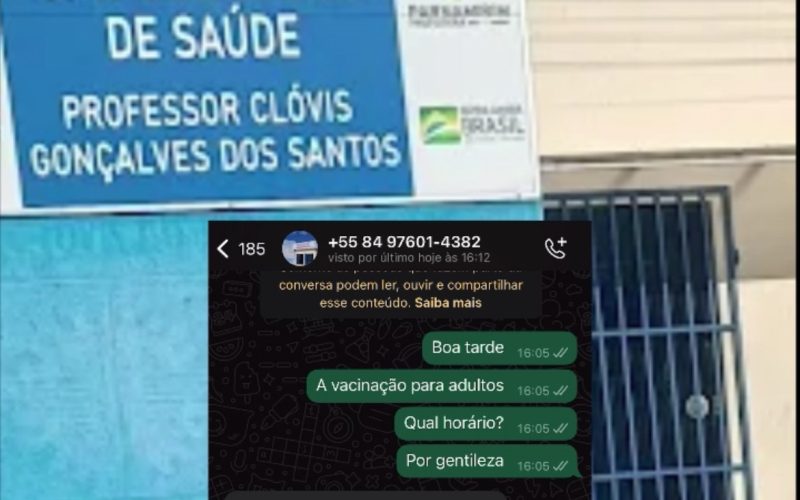 Áudio de atendente revela abandono em UBS de Parnamirim: greve e falta de seringas paralisam atendimentos