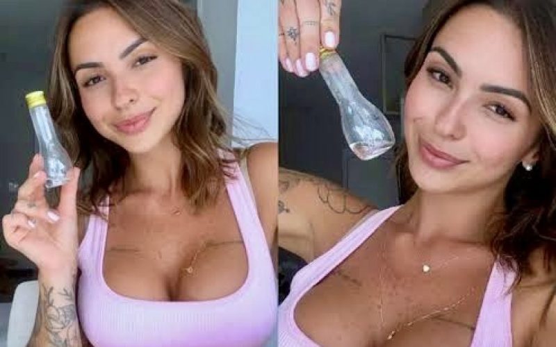 “Mulher fitness perfeita” vende suor engarrafado e propõe taxa para maridos