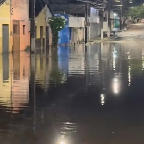 STTU aponta seis pontos de alagamento em Natal neste sábado; três estão intransitáveis
