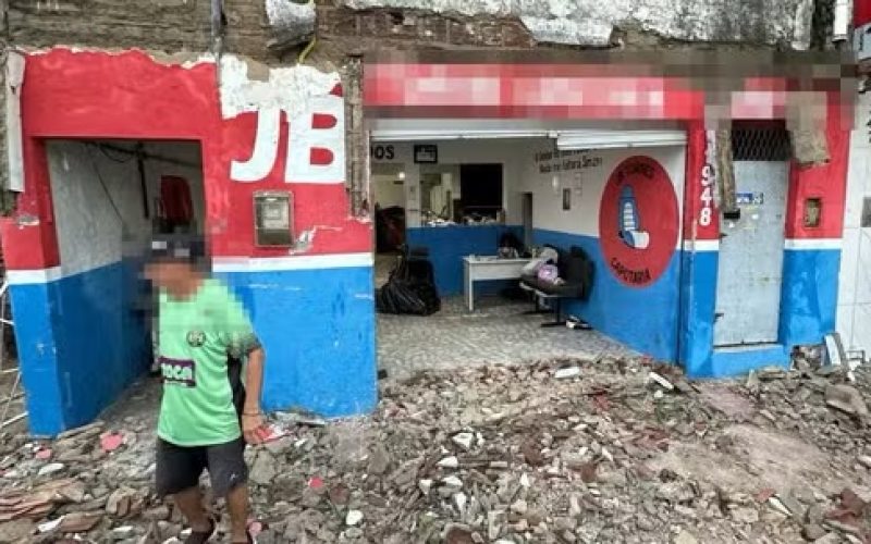 Marquise desaba sobre três crianças em Natal; vítimas têm quadro estável