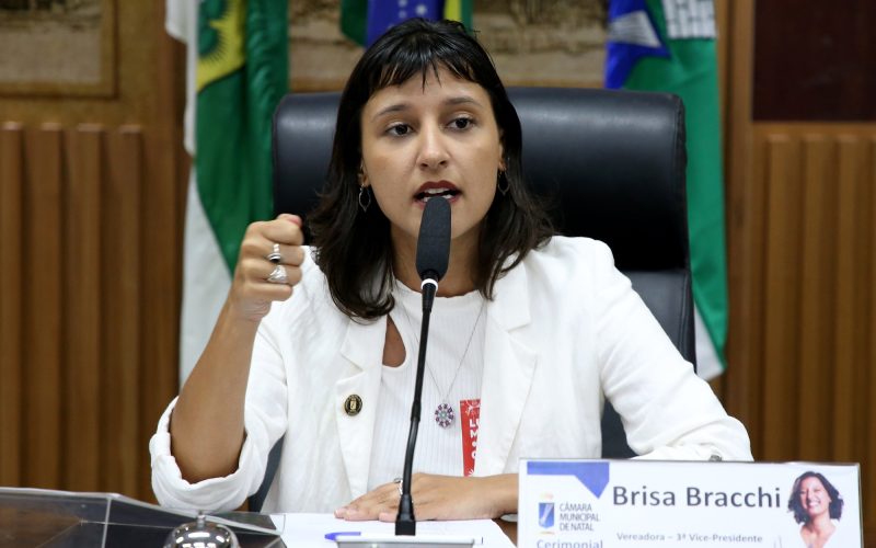 Defesa de Brisa Bracchi tenta barrar processo de cassação na Câmara de Natal